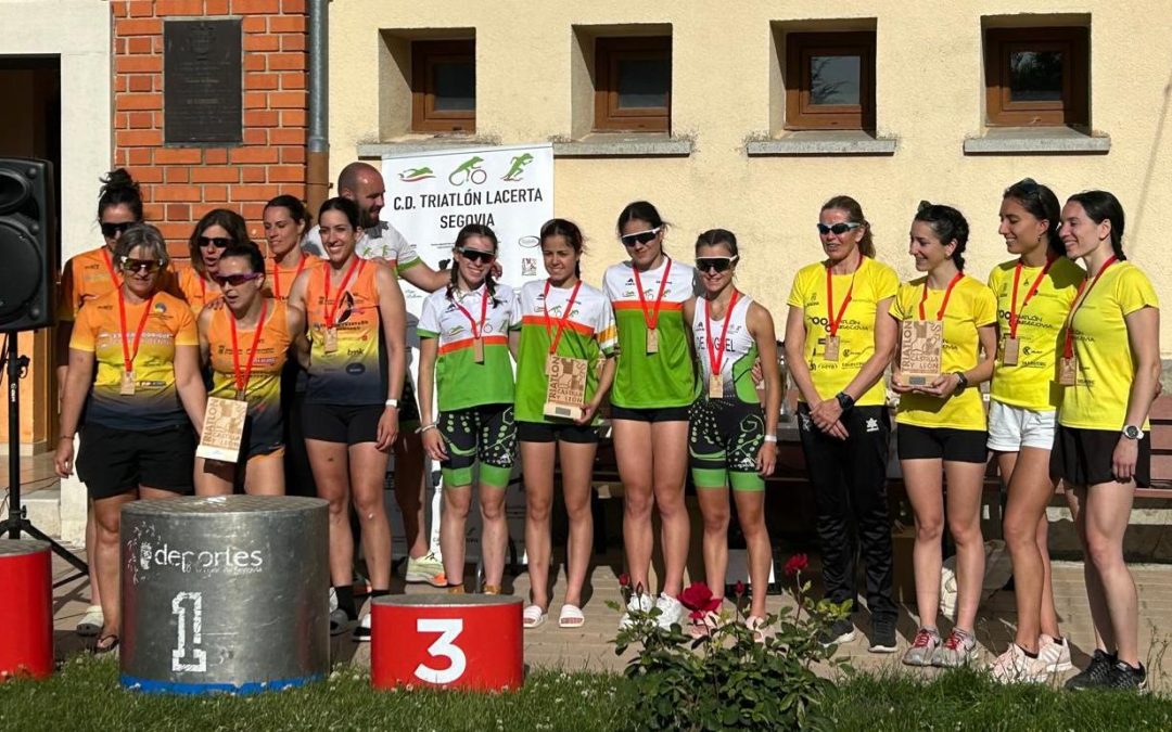 Lacerta y E-Triatlón Valladolid se coronan como mejores equipos de triatlón de Castilla y León