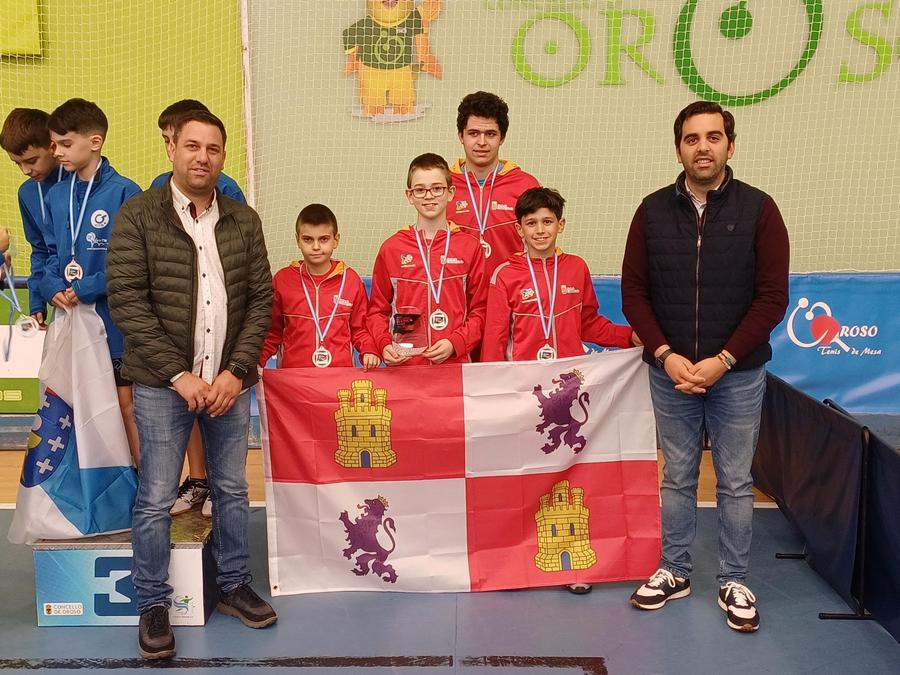 Selección Alevín masculina de Tenis de mesa de Castilla y León