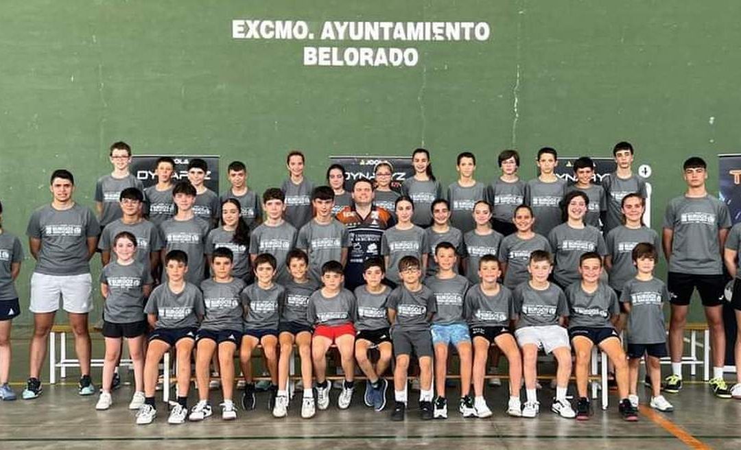 Belorado acoge el XX Campus Deportivo de Tenis de mesa