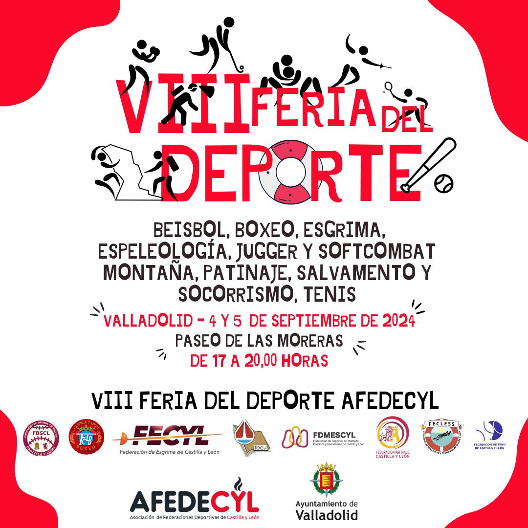 Cartel VIII Feria del Deporte AFEDECYL