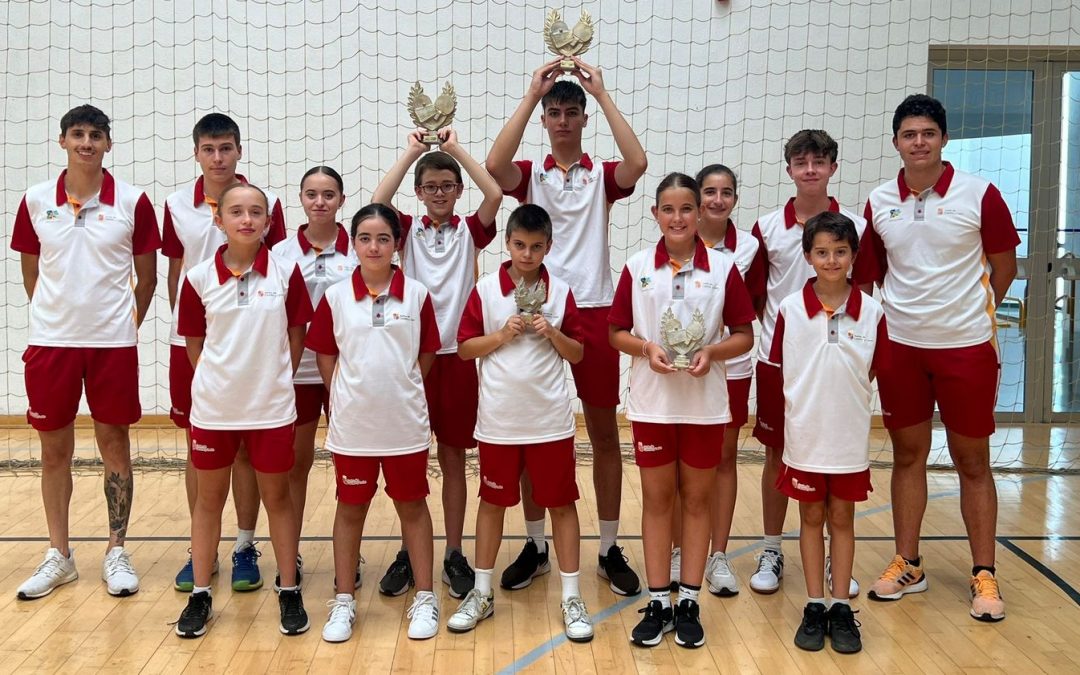 Los burgaleses Aitor Colina y Sergio Méndez, campeones en el Interterritorial de Tenis de Mesa