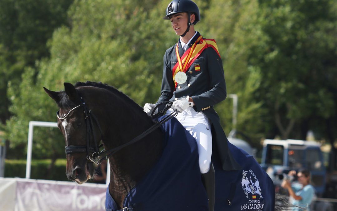 Tres medallas para Castilla y León en el Campeonato de España de Menores de Doma Clásica 2024