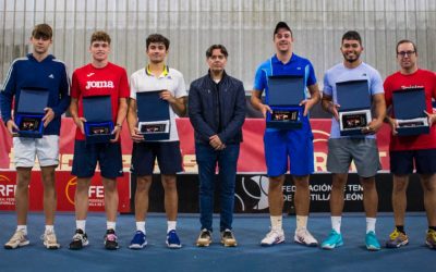 Luca Sucevic campeón del V Grand Slam España de touchtennis y San José y Pinzón revalidan el dobles