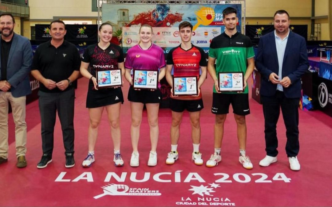 María Berzosa, subcampeona en el Spain Máster 2024 de Tenis de Mesa