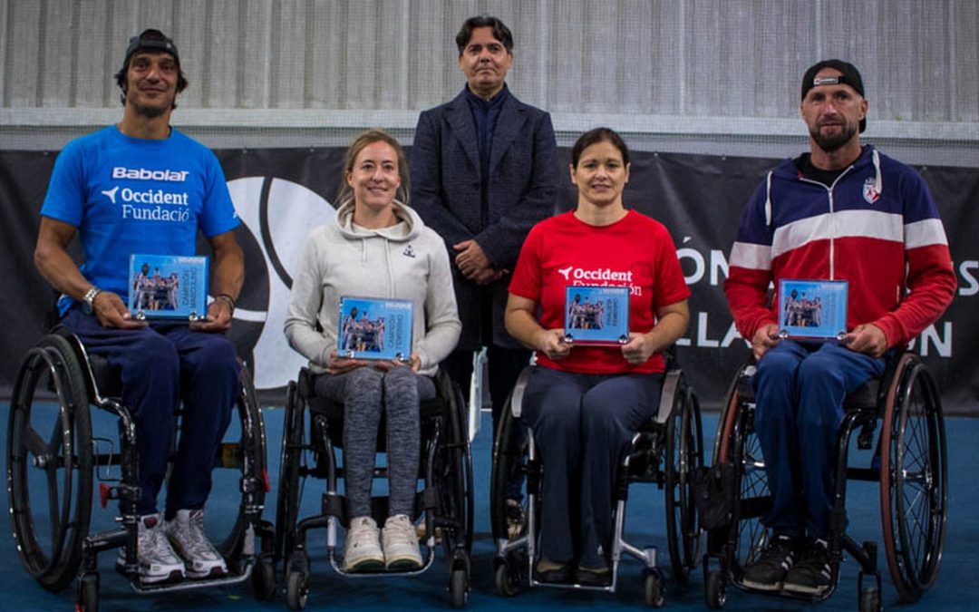 Francesc Tur y Charlotte Fairbank, campeones de I Torneo Internacional de Tenis en Silla «Valladolid Open – Trofeo de Castilla y León»