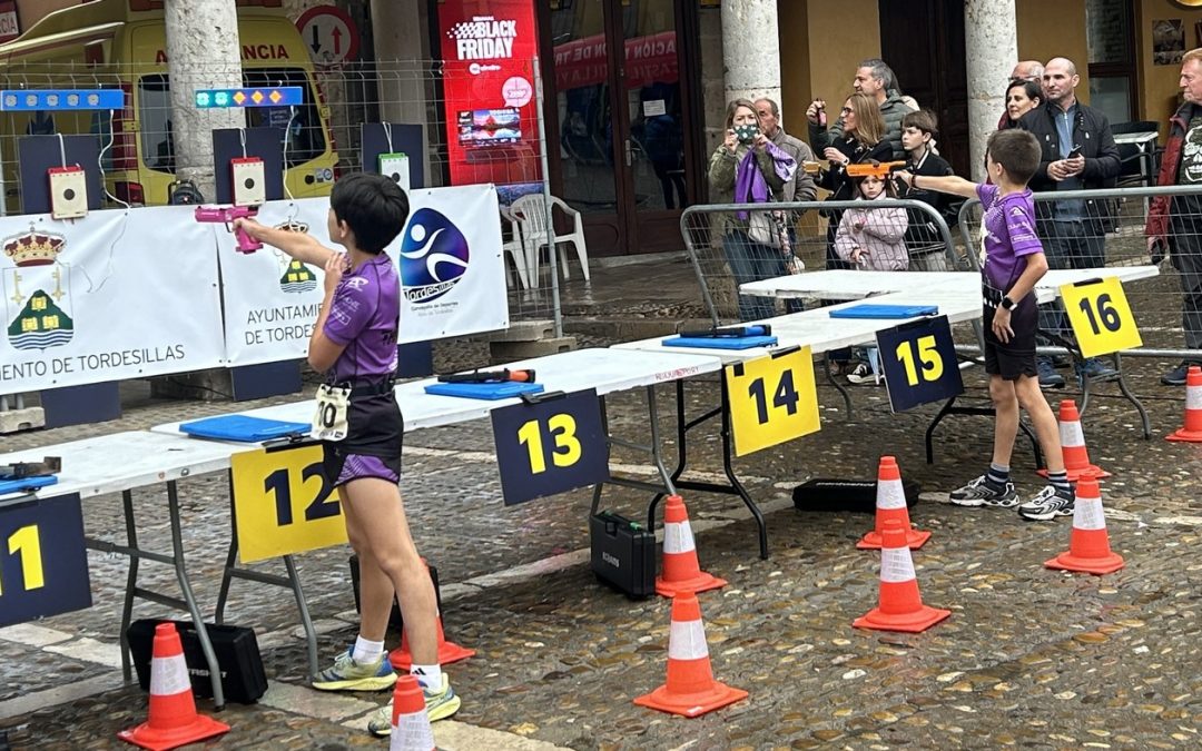 Medio centenar de escolares se cita en el Campeonato de España de Pentatlón de Tordesillas