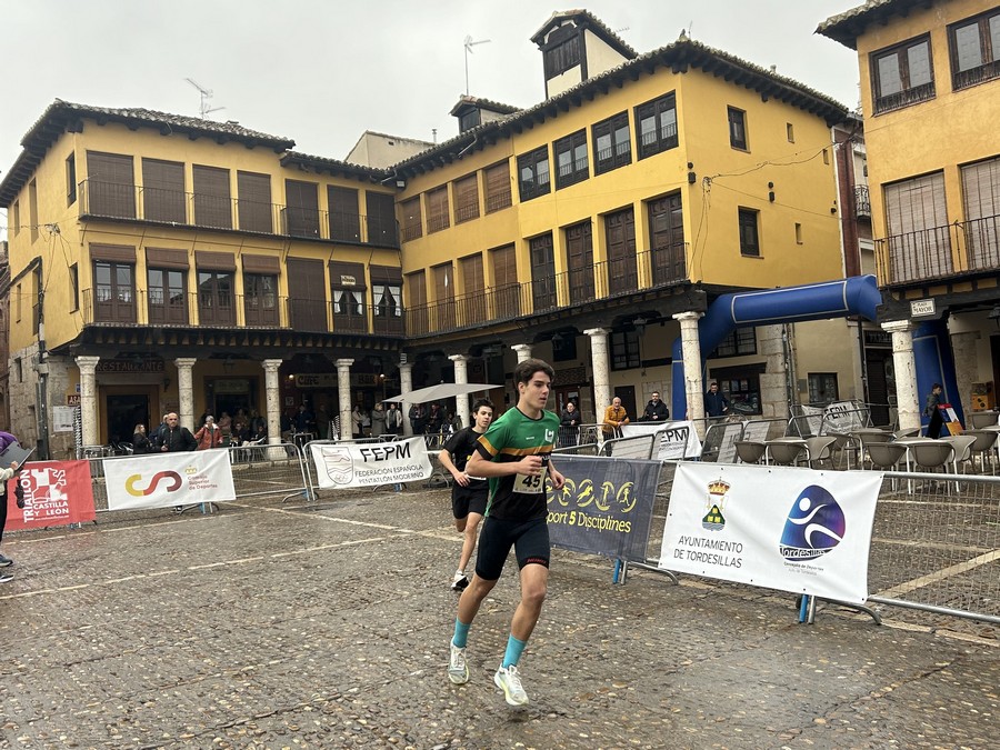 Prueba de Carrera del Campeonato de España de Pentatlón de Tordesillas
