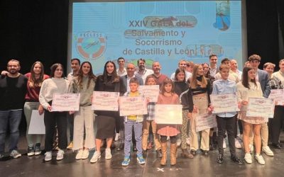 La XXIV Gala de Salvamento y Socorrismo de Castilla y León otorga 34 reconocimientos en Valladolid