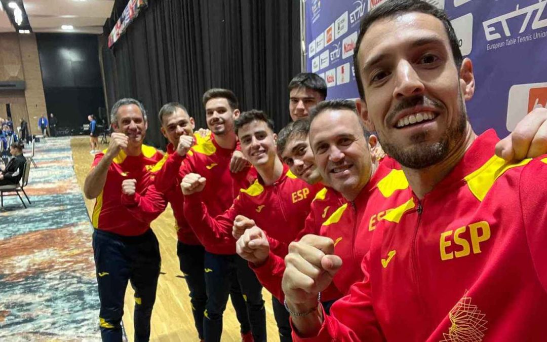 Excelente actuación del burgalés Daniel Berzosa con la Selección Nacional de Tenis de Mesa