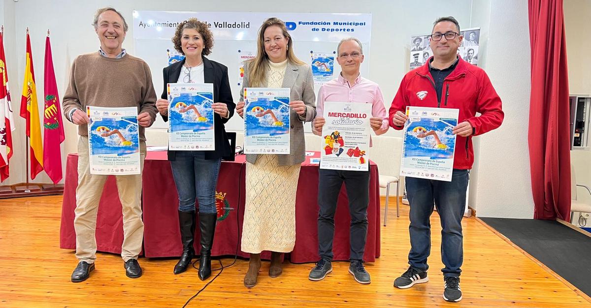 Presentación del Campeonato de España Máster de Piscina, celebrada en la Casa del Deporte de Valladolid Presentación del Campeonato de España Máster de Piscina, celebrada en la Casa del Deporte de Valladolid