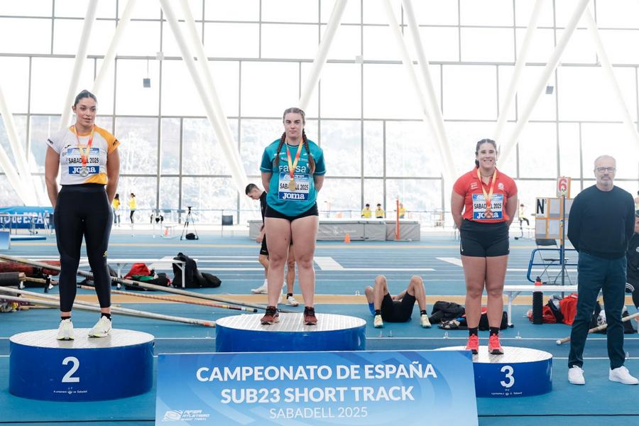 Fiona Mar Villarroel, subcampeona sub-23 de Peso