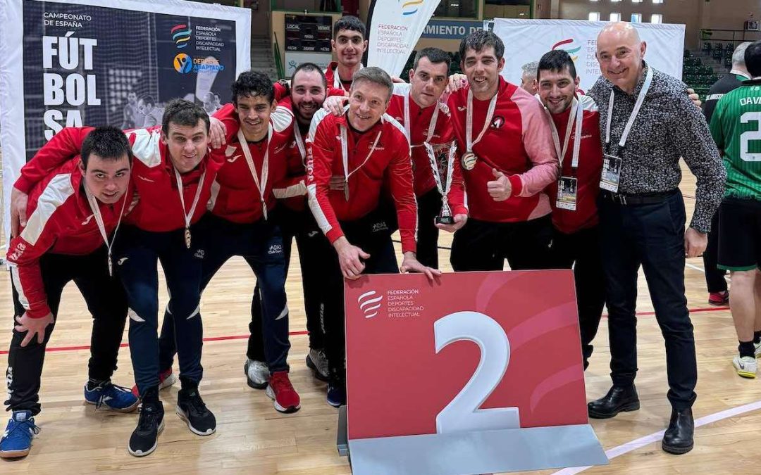 El Adas Salamanca, subcampeón de España de fútbol sala en Segovia