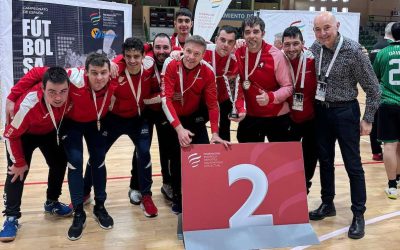 El Adas Salamanca, subcampeón de España de fútbol sala en Segovia