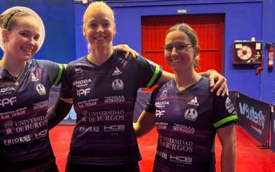 El UBU femenino de Tenis de mesa lidera la Liga Iberdrola