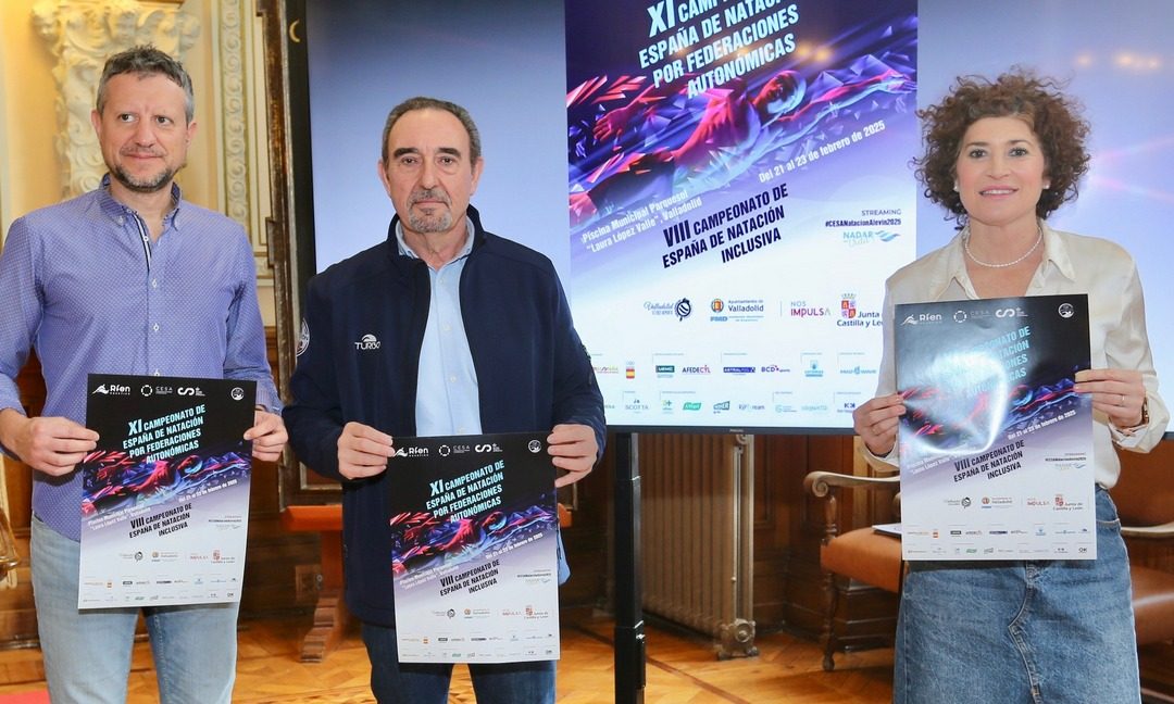 Valladolid acoge por primera vez el CESA de natación alevín