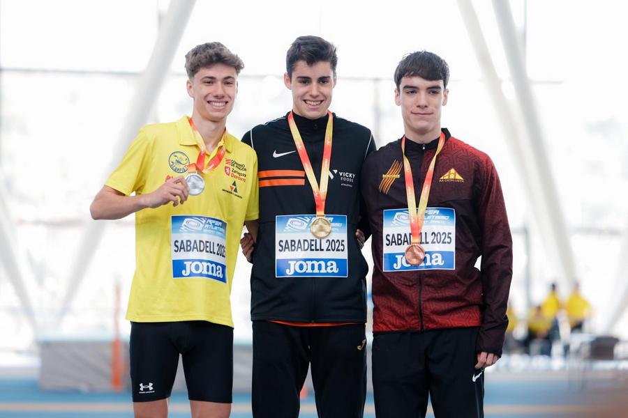Pedro Viciosa, campeón de España sub-23 de 1.500