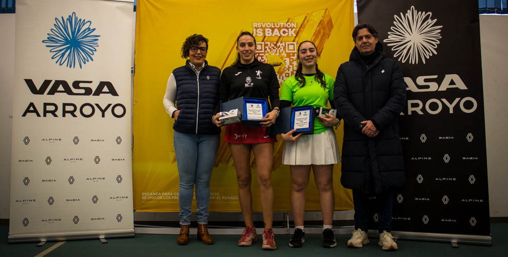 Pablo Sánchez y María Suárez, campeones absolutos del XXXIX Máster de Tenis de Castilla y León – Trofeo Renault 5 VASA ARROYO