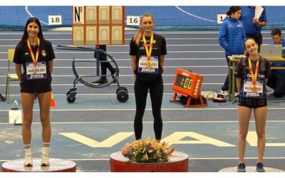 Castilla y León suma siete medallas en el Nacional de atletismo sub-18 de Valencia