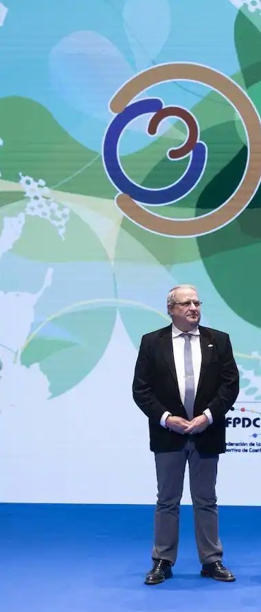 Gerardo García recoge el Premio Podio de Castilla y León