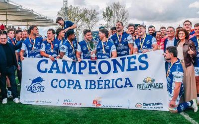 El VRAC Quesos Entrepinares levanta su octava Copa Ibérica junto a su afición