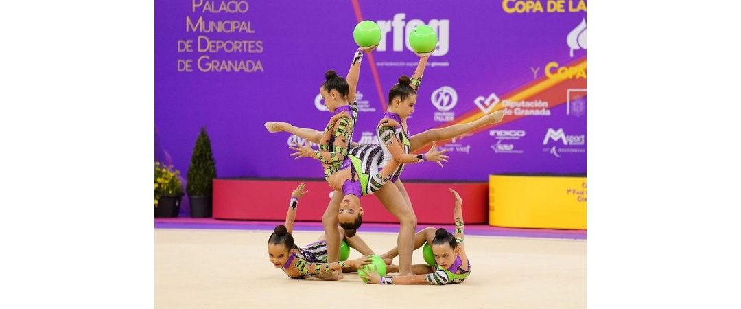 Castilla y León, subcampeona de la Copa de la Reina de gimnasia rítmica