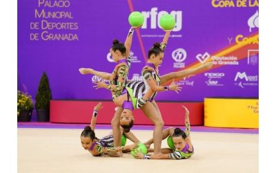 Castilla y León, subcampeona de la Copa de la Reina de gimnasia rítmica