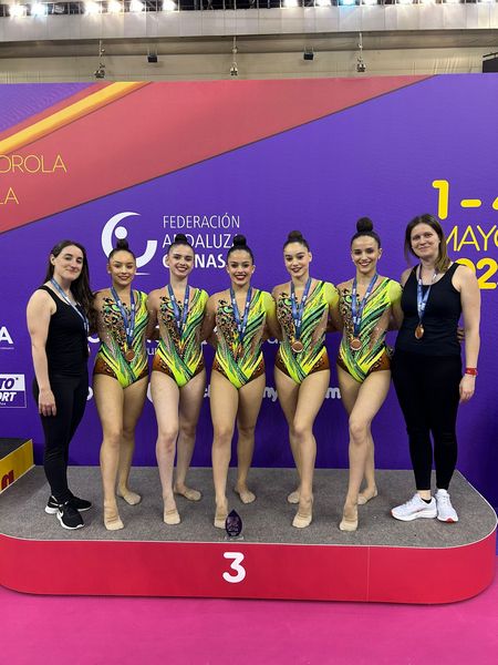 Conjunto senior La Victoria, bronce en la Copa de España