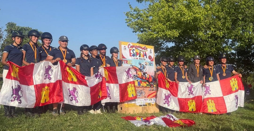 Agustín Fernández Hidalgo de Morillo, Campeón de España Senior de TREC 2025