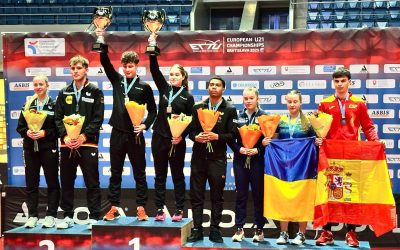 Daniel Berzosa conquista su primera medalla europea sub-21 de Tenis de mesa