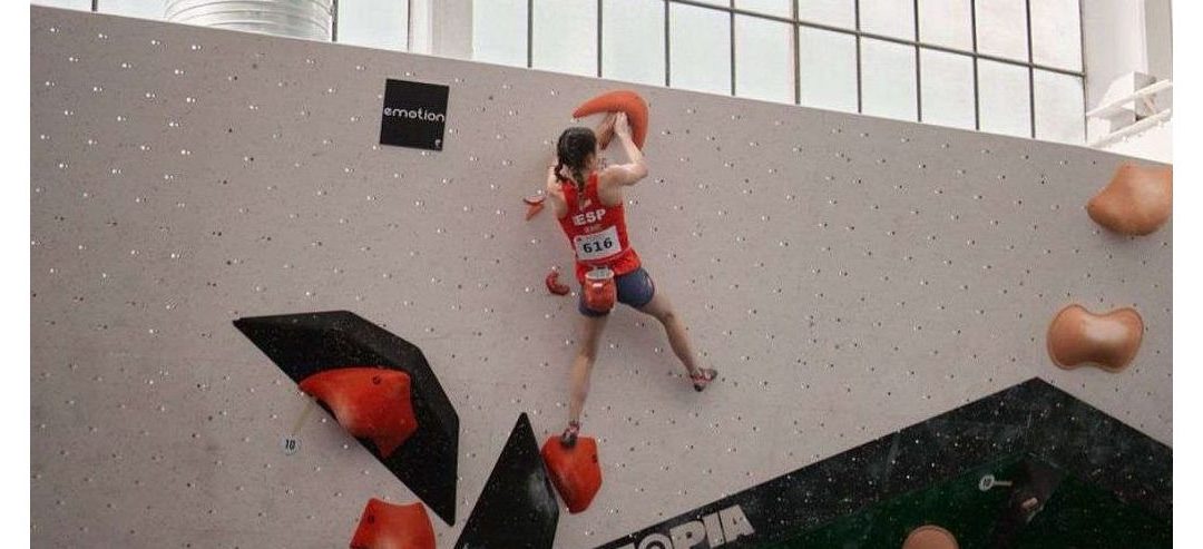Bronce europeo para Iziar Martínez en el Campeonato Juvenil de Escalada en Bloque