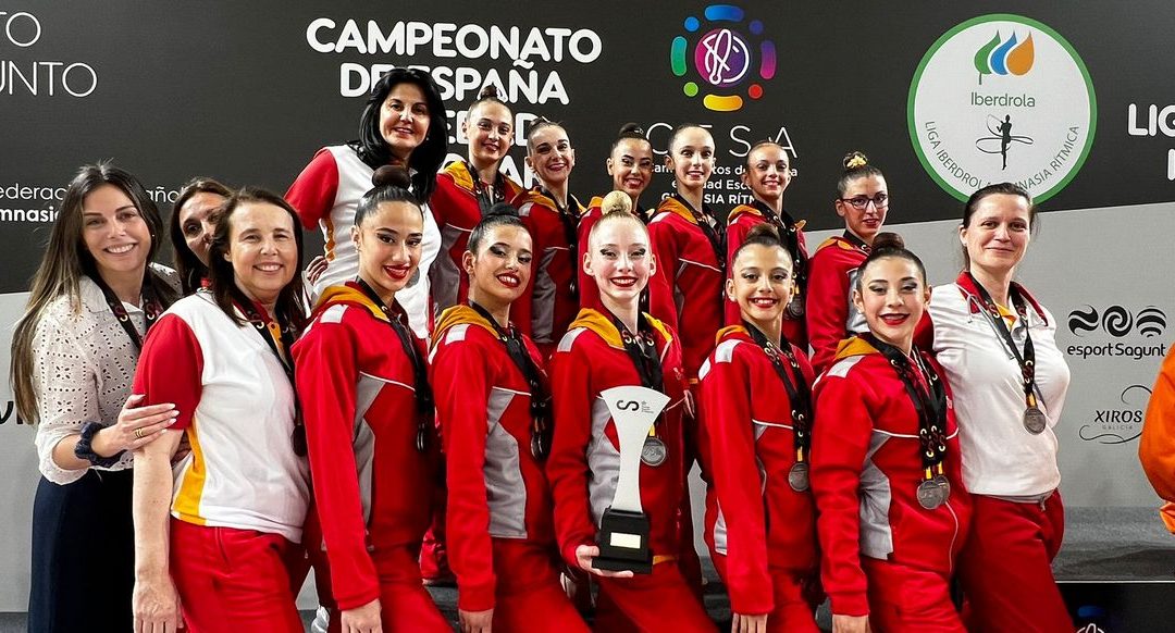 Castilla y León, subcampeona de España Escolar de Gimnasia Rítmica