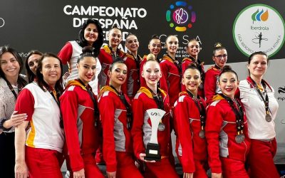 Castilla y León, subcampeona de España Escolar de Gimnasia Rítmica