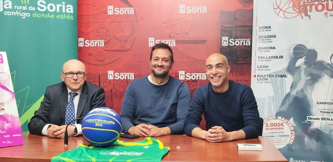Soria dará el pistoletazo de salida al circuito 3×3 Street Basket Tour 2025 el 24 de mayo