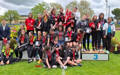 Palencia domina el Campeonato en Edad Escolar de Atletismo