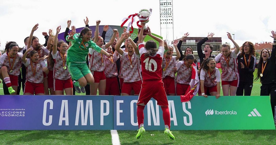 Castilla y León, campeona de la fase plata nacional en fútbol sub-14 y sub-16