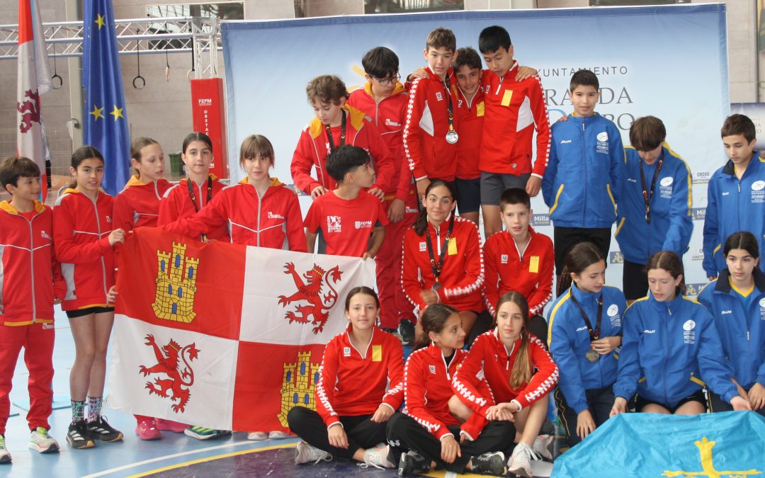 Cataluña domina el relevo del Nacional Escolar de Pentatlón en Aranda