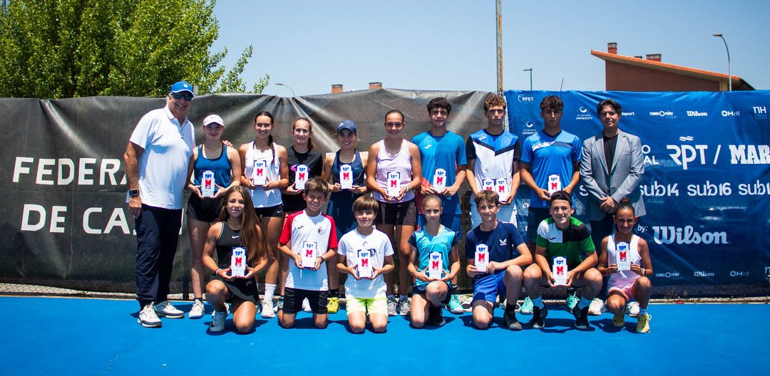 Tres campeones y tres finalistas de Castilla y León en el RPT MARCA Jóvenes Promesas