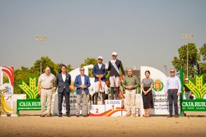 Podio de la prueba reina del fin de semana fue el Gran Premio Liga Oro – Trofeo Caja Rural de Zamora
