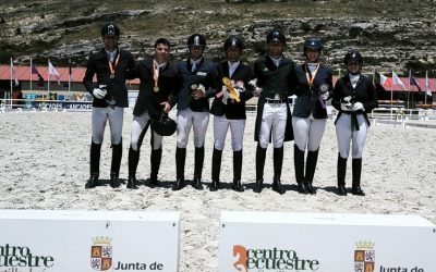 El Internacional de Doma de Caballos Jóvenes, colofón de una semana de doma clásica  en el Centro Ecuestre de Castilla y León