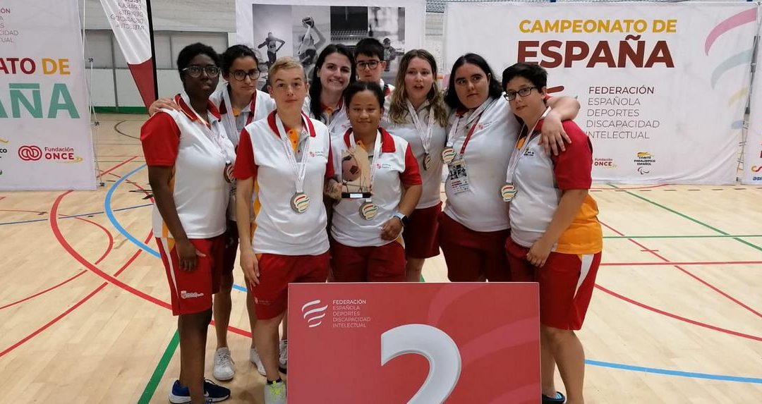 Las chicas de Castilla y León de Fútbol sala Adaptada logran un subcampeonato nacional histórico