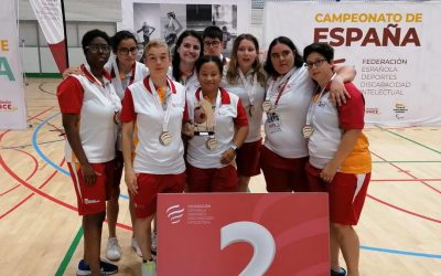 Las chicas de Castilla y León de Fútbol sala Adaptada logran un subcampeonato nacional histórico