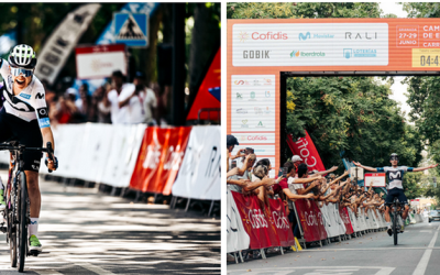 Iván Romeo y Sara Martín conquistan en Granada el título de Campeones de España de ciclismo en ruta