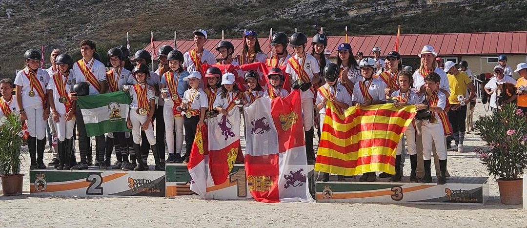 Castilla y León brilla en el Campeonato de España de Raid de Ponis