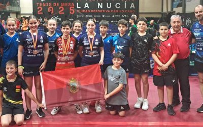 Burgos consigue 16 medallas en el Campeonato de España de Tenis de Mesa