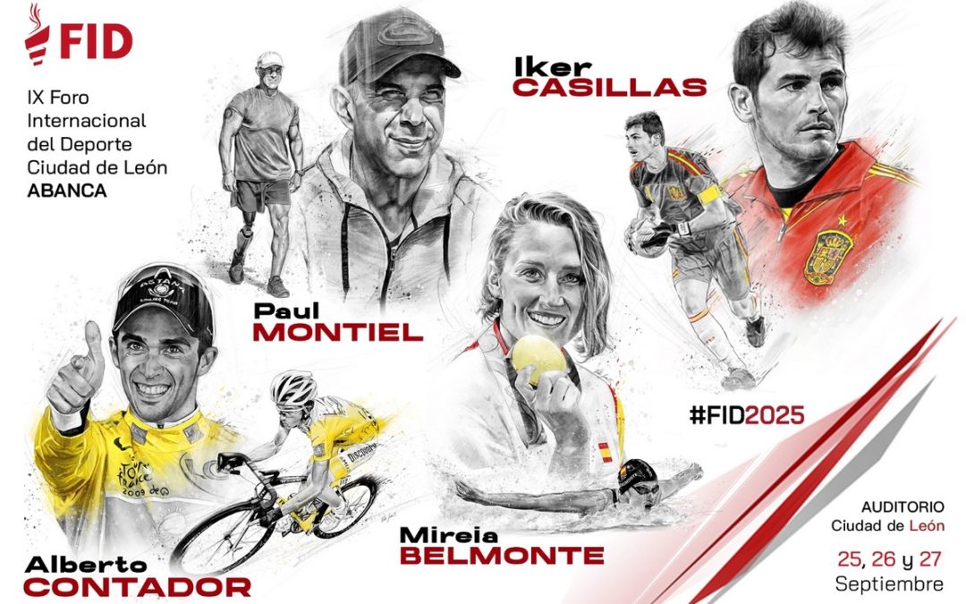 Alberto Contador, Mireia Belmonte y  Paul Montiel, protagonistas en el IX FID Ciudad  de León