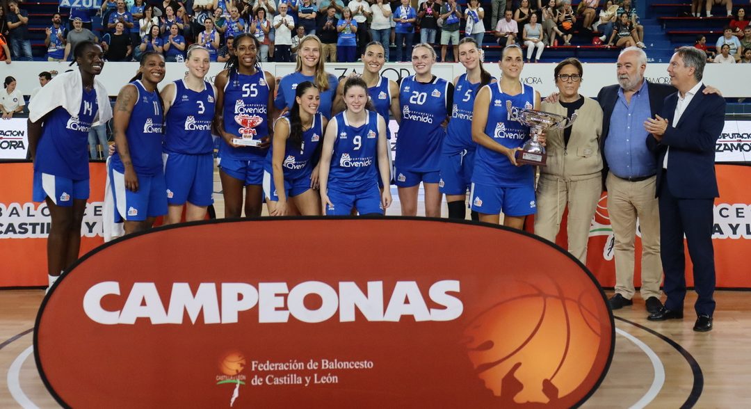 Perfumerias Avenida levanta la Copa de Castilla y León femenina en Zamora