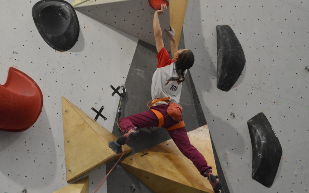 Iziar Martínez, convocada con la selección española para disputar el Mundial de Escalada en Seúl