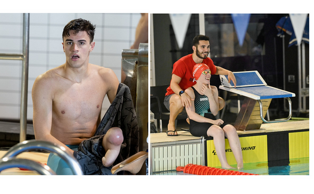 Marta Fernández y Luis Huerta representan a España en el Mundial de Natación Paralímpica