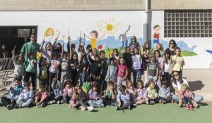 Jornada Mural de AFEDECYL en CEIP Fuentes Blancas