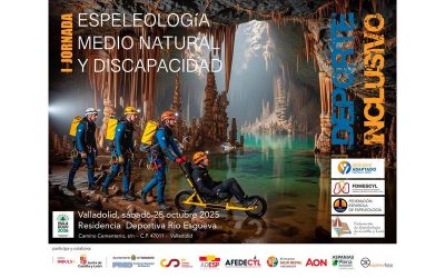La Federación de Espeleología de Castilla y León organiza la I Jornada sobre Espeleología, Medio Natural y Discapacidad